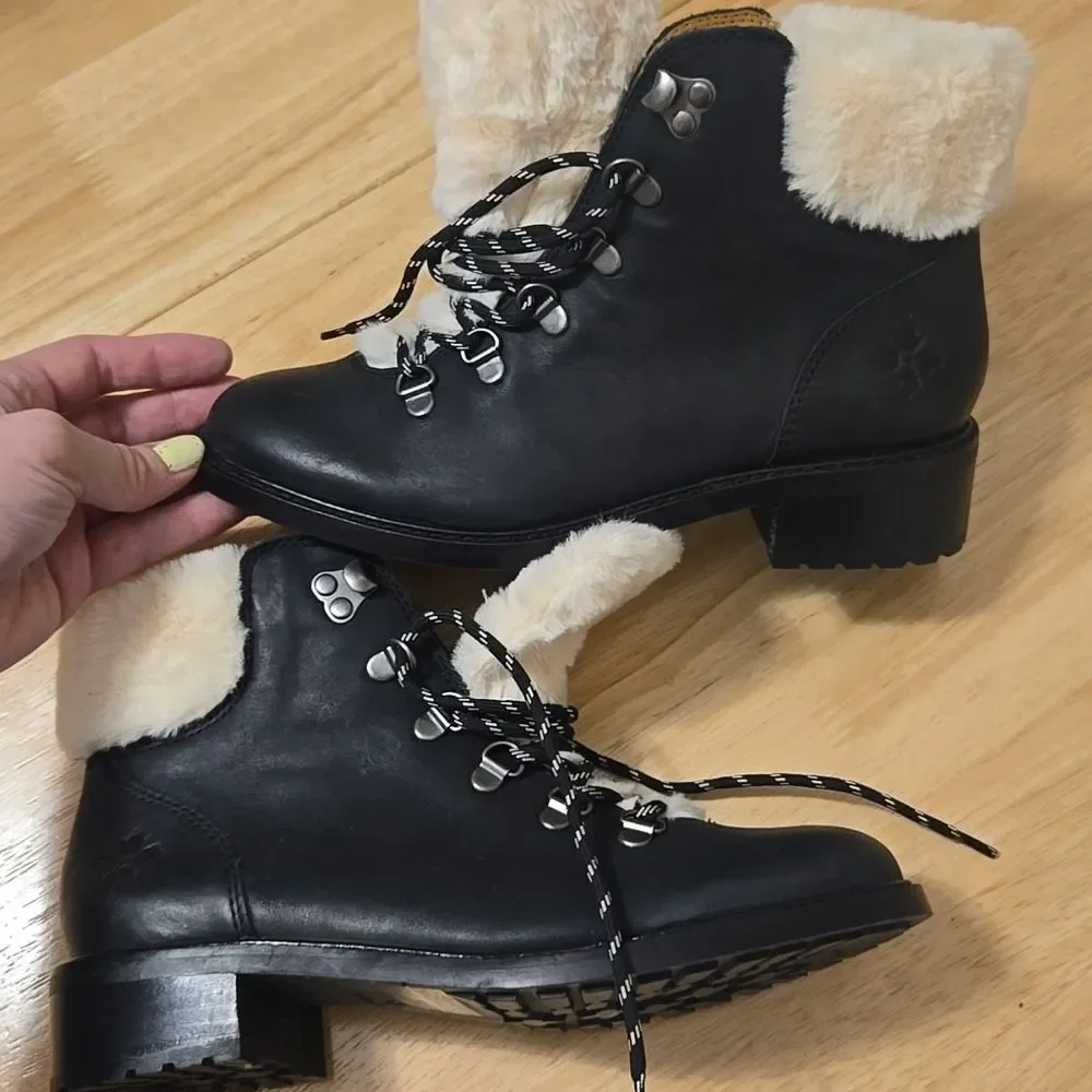 Patricia Nash Luigi Lace Up Hiking Boot - Picture 7 of 9